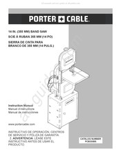 Porter Cable PCB330BS Manual De Instrucciones