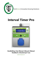 TechGrow Interval Pro Manual Del Usuario