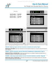 FCI Home Appliances DFP Manual De Uso Y Cuidado