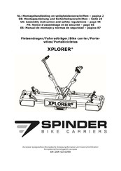 Spinder XPLORER+ Manual De Montaje