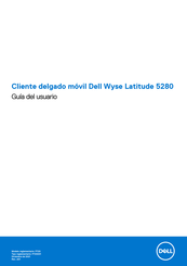 Dell Wyse Latitude 5280 Guia Del Usuario