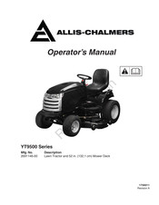 Allis-Chalmers YT9500 Serie Manual Del Usuario