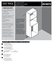 Easy Track RV2072 Instrucciones De Montaje