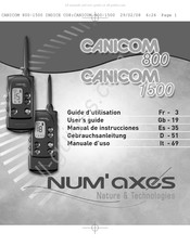 Num'aXes CANICOM 800 Manual De Instrucciones