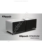 Klipsch STADIUM El Manual Del Propietario