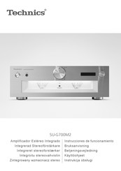 Technics SU-G700M2 Instrucciones De Funcionamiento