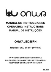 Onwa ONWALED55FH Manual De Instrucciones