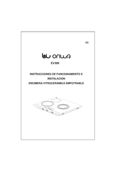 Onwa EV300 Instrucciones De Funcionamiento E Instalación