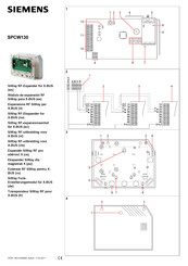 Siemens SPCW130 Instrucciones De Instalación