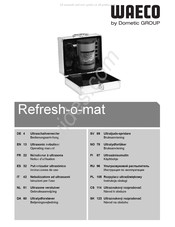 Dometic GROUP Waeco Refresh-o-mat Instrucciones De Uso