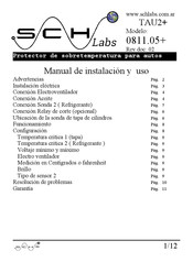 SCHlabs 0811.05+ Manual De Instalacion Y Uso