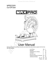 MaxPro MPBCO355 Manual Del Usuario