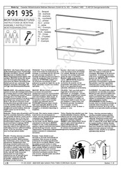 Wiemann 991 935 Instructions De Montage