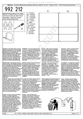 Wiemann 992 212 Instrucciones De Montaje