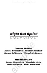 Night Owl Optics NOCX3M Manual Del Usuario