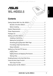 Asus WL-HDD2.5 Manual Del Usuario