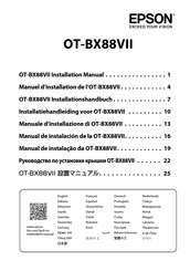 Epson OT-BX88VII Manual De Instalación