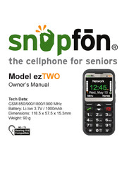 Snapfon ezTWO El Manual Del Propietario