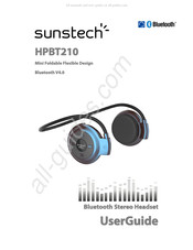 Sunstech HPBT210 Manual Del Usuario