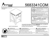 Ameriwood HOME 5683341COM Instrucciones De Montaje