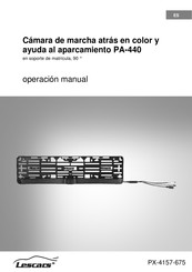 Lescars PA-440 Operación Manual