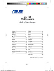 Asus MS-100 Guia De Inicio Rapido