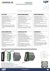 xpr DINPAD-M Manual Del Usuario