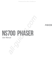 NOCS PHASER NS700 Manual Del Usuario