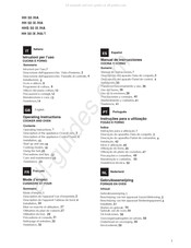 Hotpoint HHS 50 IX/HA Manual De Instrucciones