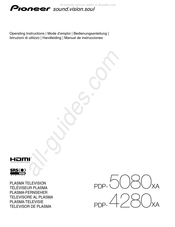 Pioneer PDP-4280XA Manual De Instrucciones