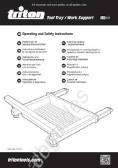 Triton SJA 420 Instrucciones De Uso Y De Seguridad