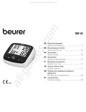 Beurer BM 40 Manual De Instrucciones