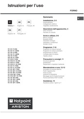 Hotpoint Ariston FZ 1012 P.1 F/HA Manual Del Usuario