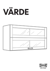 IKEA VARDE Instrucciones De Montaje