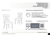 Dorel Home Products DA6090-BL Manual De Instrucciones