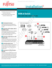 Fujitsu KVM s4-1622 Guía De Instalación Rápida