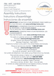 Northridge Home 8B202QP-1 Instrucciones De Ensamble