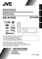 JVC KD-AVX33 Manual De Instrucciones