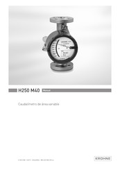 KROHNE H250 M40 Manual