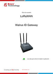 Bove Technology Walrus ID LoRaWAN Guía De Usuario