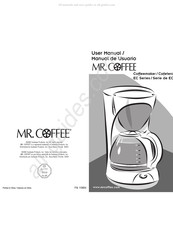 Mr Coffee EC Serie Manual Del Usuario