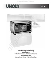 Unold 68817 Instrucciones De Uso