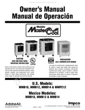 MasterCool MMB12 Manual De Operación