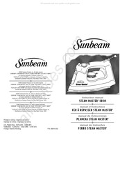 Sunbeam STEAM MASTER 4055 Manual De Instrucciones