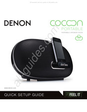 Denon COCOON PORTABLE Guia De Inicio Rapido