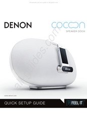 Denon COCOON Guia De Inicio Rapido