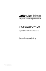 Allied Telesyn AT-EX1001SC/GM1 Guia De Instalacion