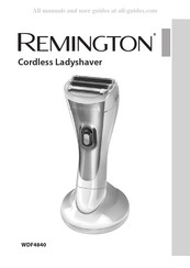 Remington Ladyshaver WDF4840 Manual De Instrucciones