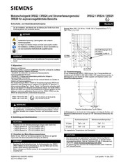 Siemens 3RB29 Instructivo