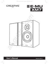 Creative E-MU XM7 Manual Del Usuario